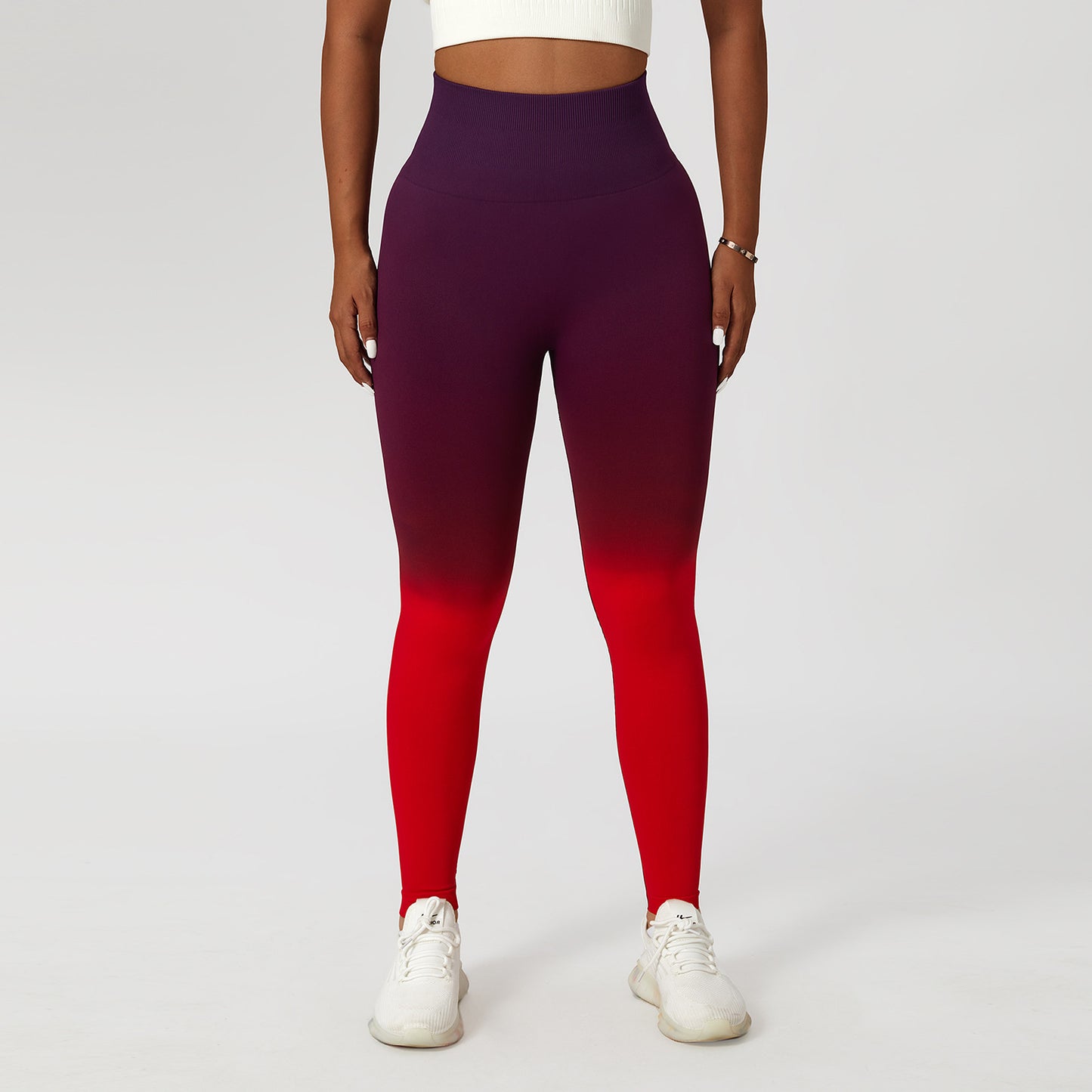 Women's Gradient High Waist Sports Leggings For Fitness Yoga Outdoor - LAKD London
