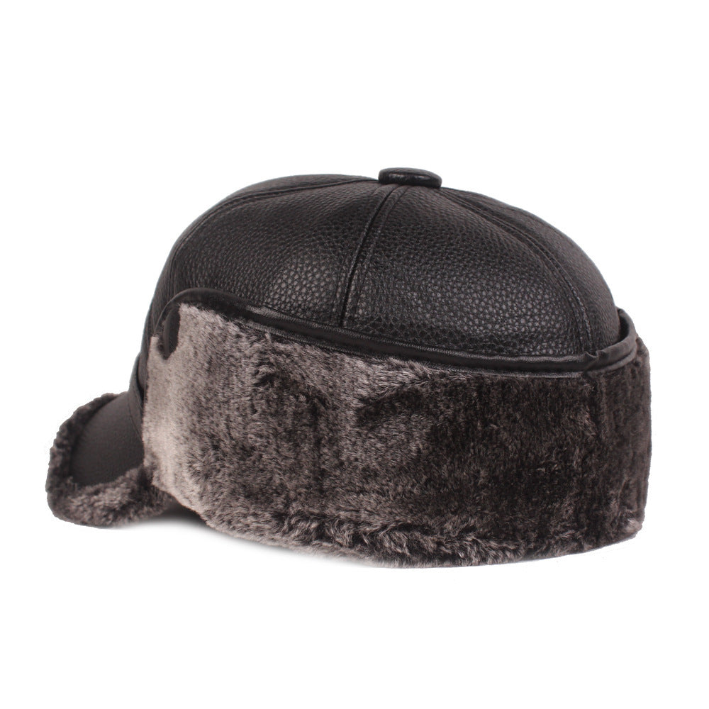 Men's Wool Leather Cap Stylish European Inspired Casual Headwear - LAKD London