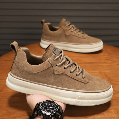 Men's Versatile Suede Sports Board Shoes Casual Everyday Wear Style - LAKD London