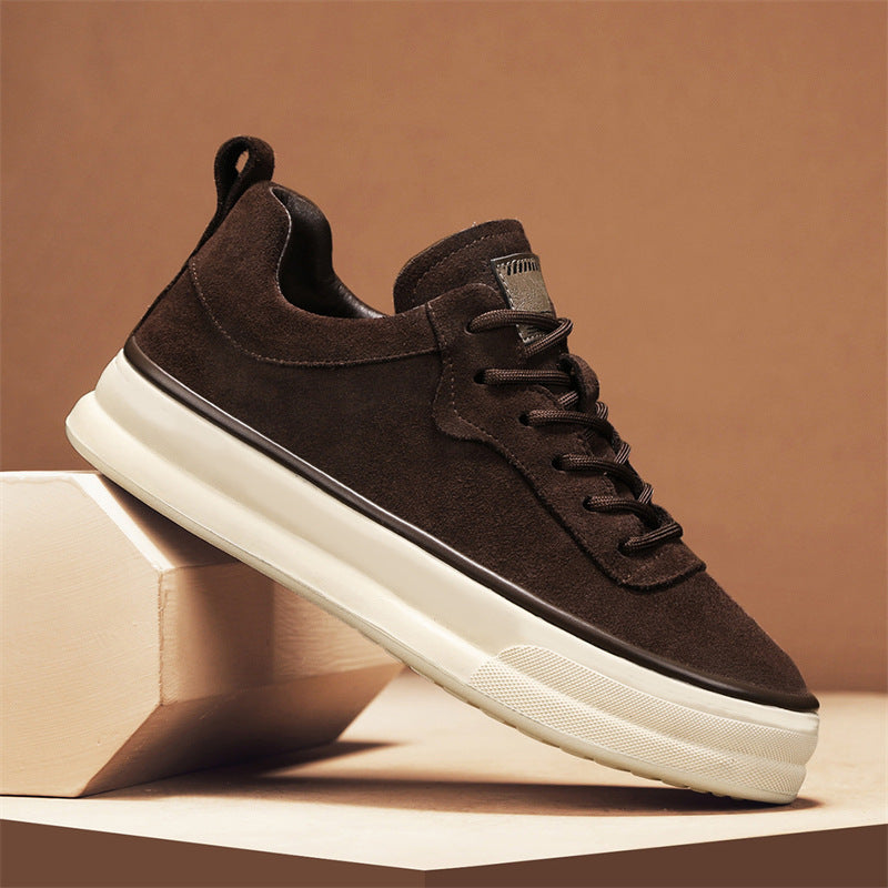 Men's Versatile Suede Sports Board Shoes Casual Everyday Wear Style - LAKD London
