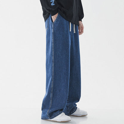 Men's Luxury Casual Plus Size Loose Straight Leg Jeans - LAKD London