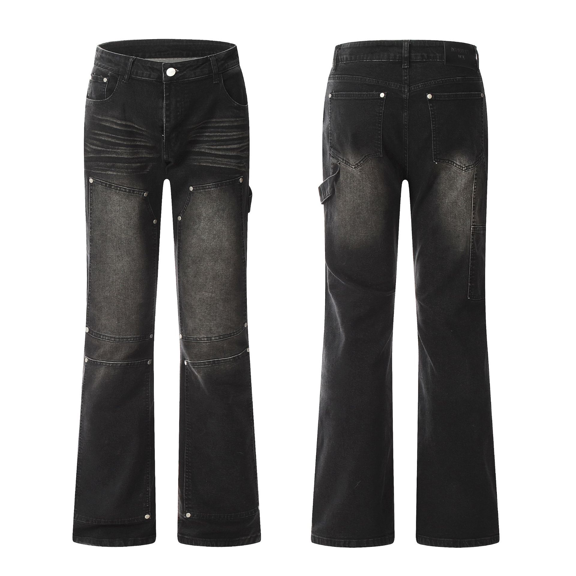 Women's Washed High Street Vintage Skinny Biker High Street Jeans - LAKD London