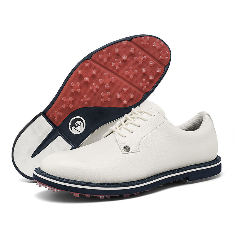 Men's Premium Quality Plus Size Leather Golf Training Sneakers - LAKD London