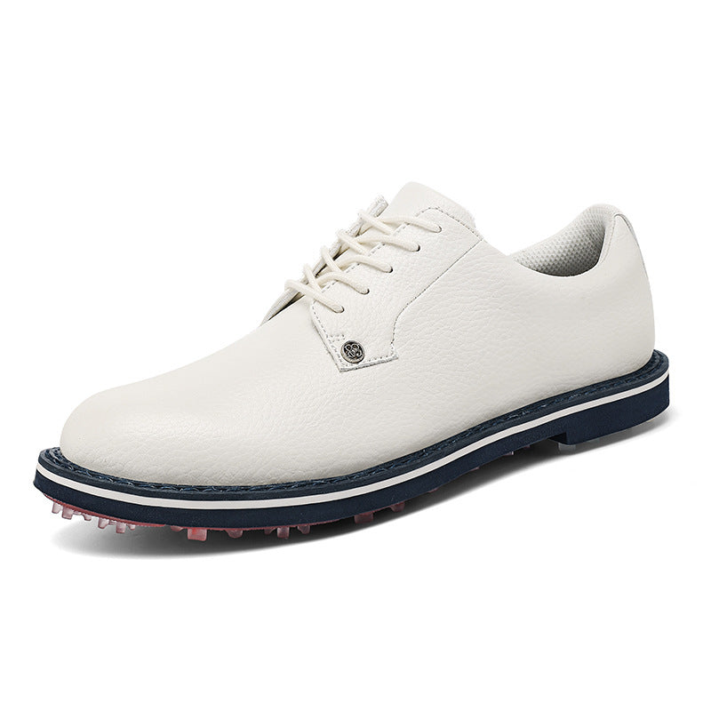 Men's Premium Quality Plus Size Leather Golf Training Sneakers - LAKD London