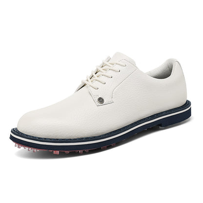 Men's Premium Quality Plus Size Leather Golf Training Sneakers - LAKD London