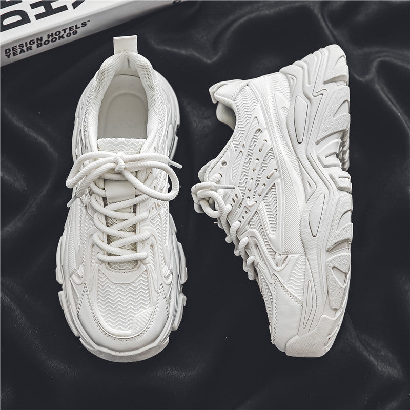 Men's Chunky Platform Sneakers Height Increasing Casual Trainers - LAKD London