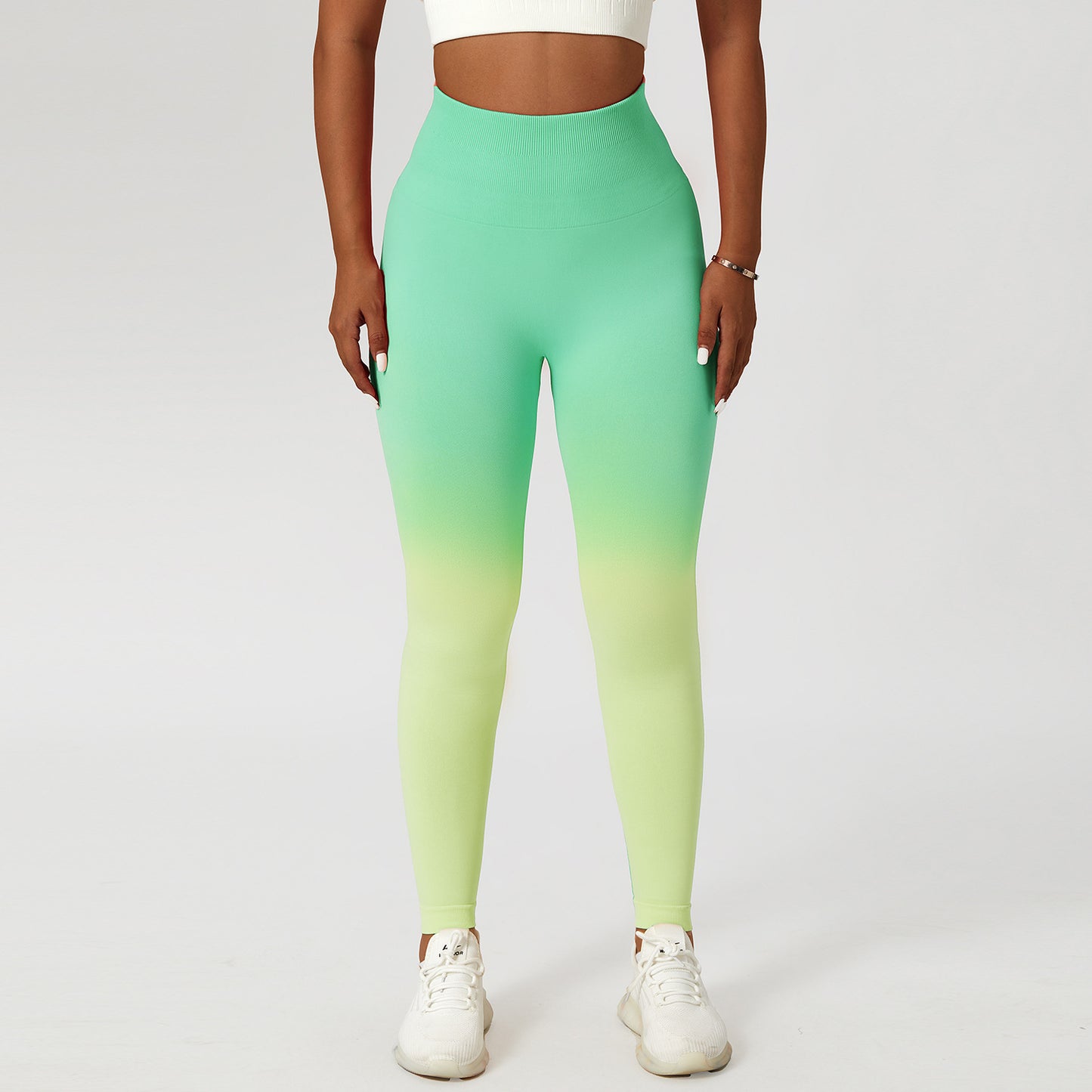 Women's Gradient High Waist Sports Leggings For Fitness Yoga Outdoor - LAKD London