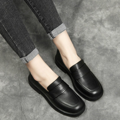 Womens Elegant British leather loafers | Comfortable Cowhide leather Shoes - LAKD London