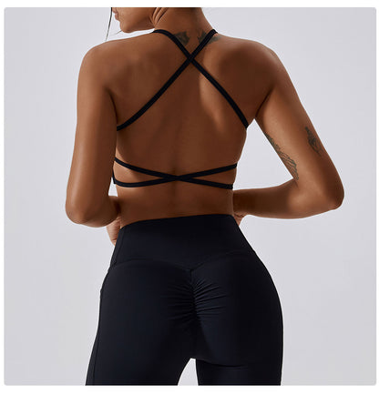 Women's Quick Dry Breathable Sports Bra For Yoga Running Comfort - LAKD London
