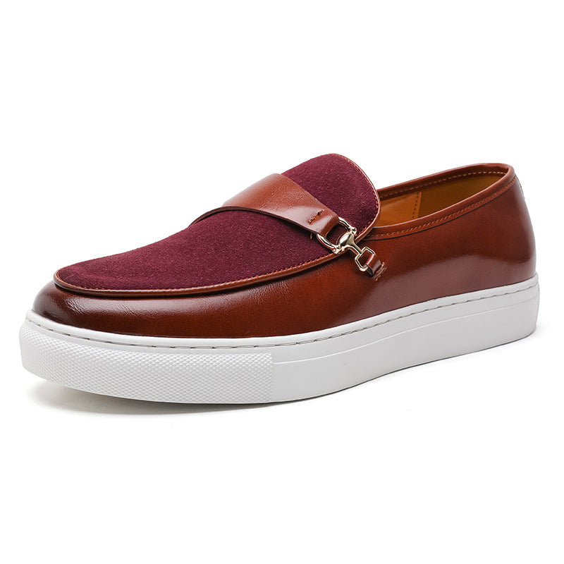 Men's Business Slip-on Casual Leather Shoes Smart Office Wear - LAKD London