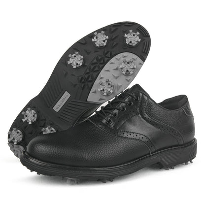 Men's Bullock Oversized Style Golf Shoes Flat Rubber Sole - LAKD London