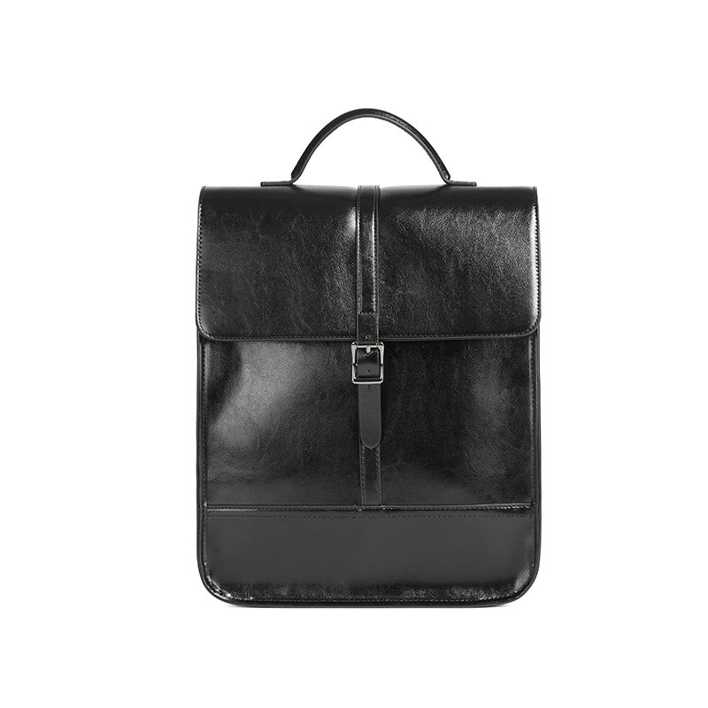 Women's British Style Waterproof Leather Travel Backpack Vintage - LAKD London