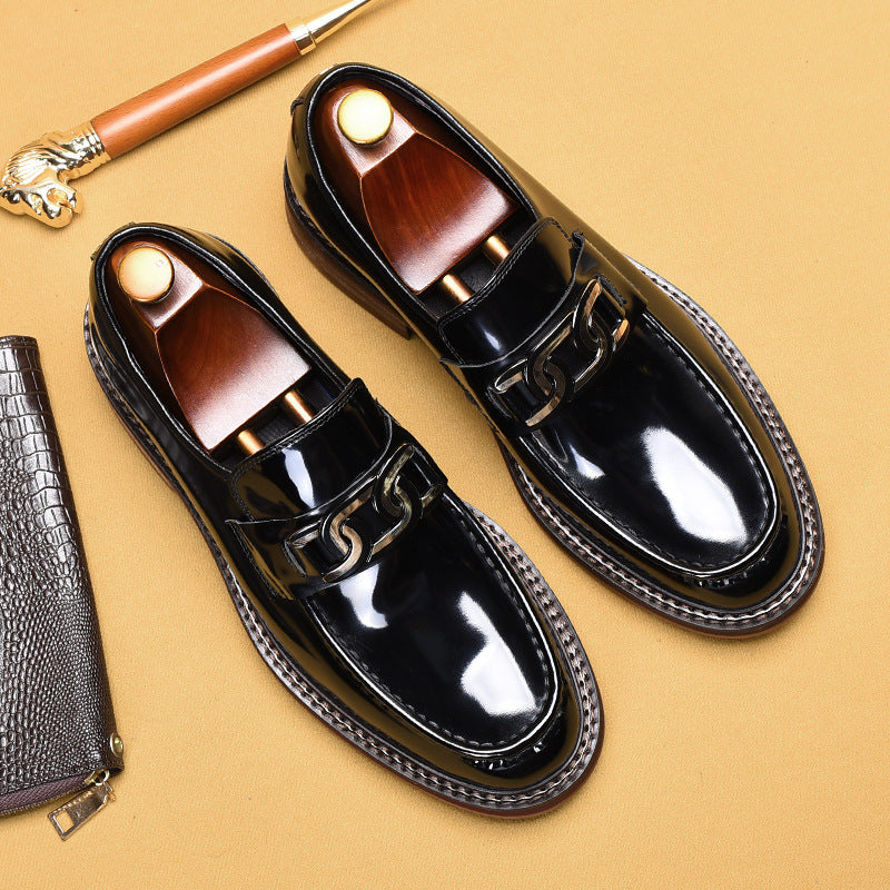 Men's Business Casual Horsebit Buckle Loafers British Style - LAKD London