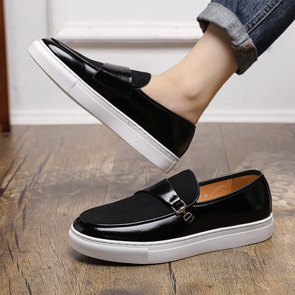 Men's Business Slip-on Casual Leather Shoes Smart Office Wear - LAKD London