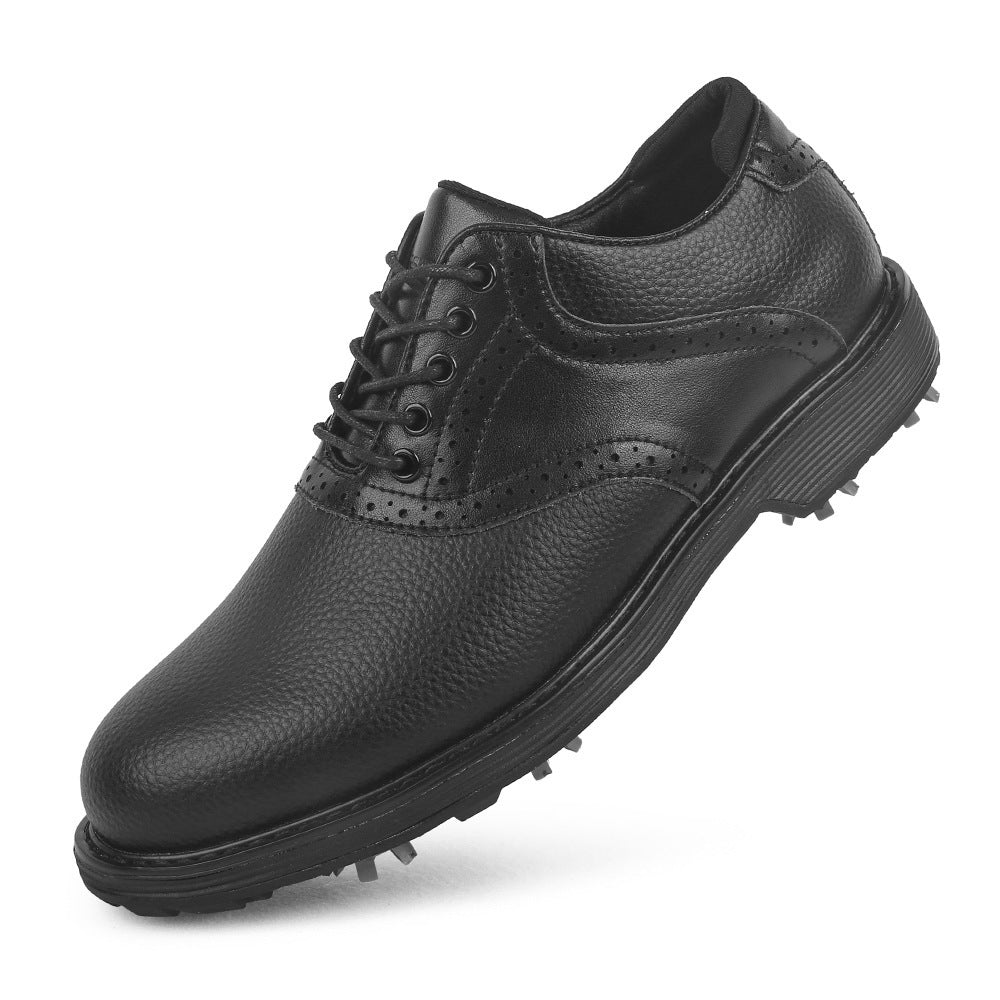 Men's Bullock Oversized Style Golf Shoes Flat Rubber Sole - LAKD London