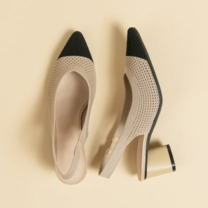 Women's Summer Hollow Knit Lightweight & Comfortable Elastic Sandals