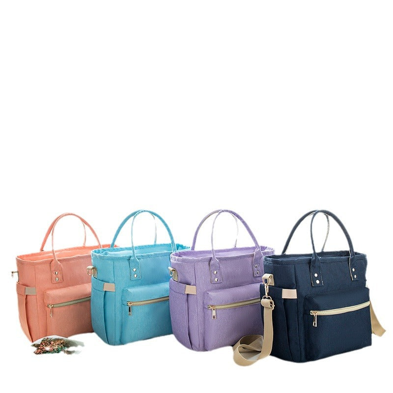 Women's Portable Thermal Insulated Lunch Bag Stylish Everyday Carry Work - LAKD London