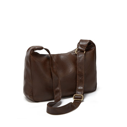 Women's Solid Colour Retro Large Capacity Shoulder Tote Bag Everyday - LAKD London