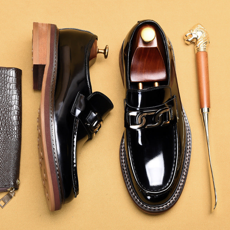 Men's Business Casual Horsebit Buckle Loafers British Style - LAKD London