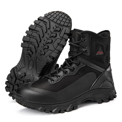 Men's Mountaineering Wear Resistant Heavy Duty Outdoor Hiking Trail Shoes - LAKD London