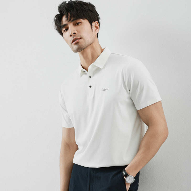 Men's Light Luxury Summer Short Sleeve Polo T-shirt - LAKD London