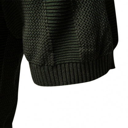 Men's Summer Textured Striped Hollow Short Sleeve Polo Shirt - LAKD London