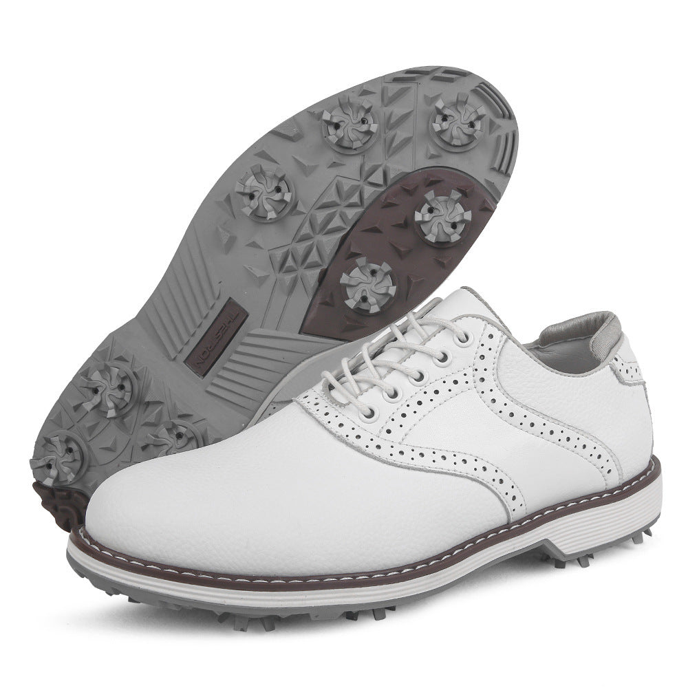 Men's Bullock Oversized Style Golf Shoes Flat Rubber Sole - LAKD London
