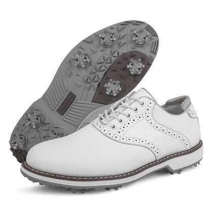 Men's Bullock Oversized Style Golf Shoes Flat Rubber Sole - LAKD London