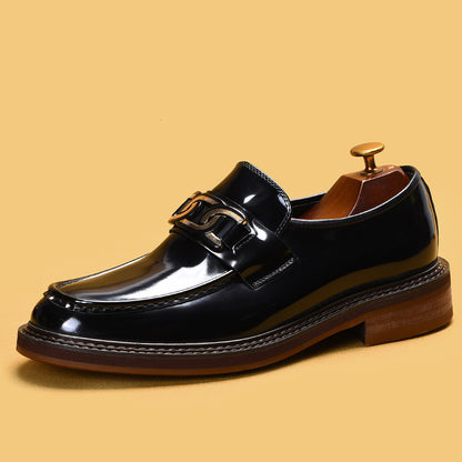 Men's Business Casual Horsebit Buckle Loafers British Style - LAKD London