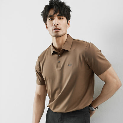 Men's Light Luxury Summer Short Sleeve Polo T-shirt - LAKD London