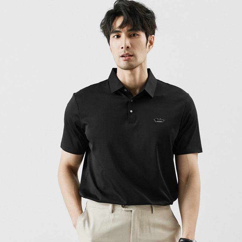 Men's Light Luxury Summer Short Sleeve Polo T-shirt - LAKD London