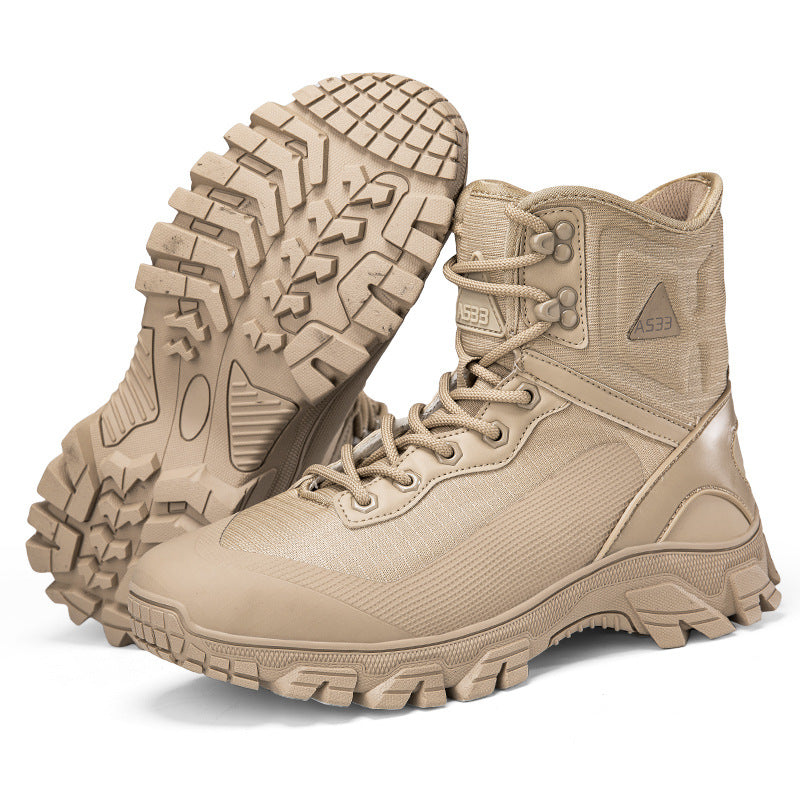 Men's Mountaineering Wear Resistant Heavy Duty Outdoor Hiking Trail Shoes - LAKD London
