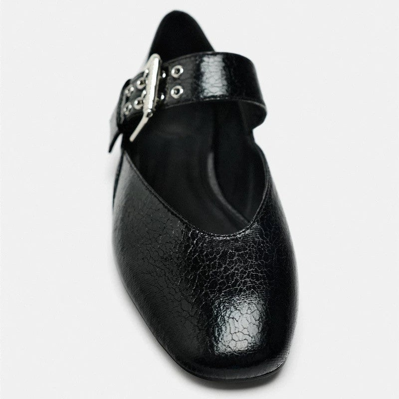Women's Luxury Round Toe Ballet Slipper Flat Heel Pumps - LAKD London