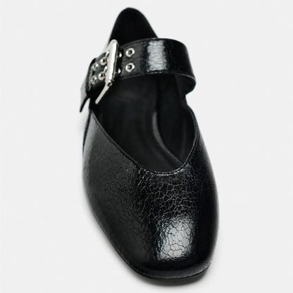 Women's Luxury Round Toe Ballet Slipper Flat Heel Pumps - LAKD London