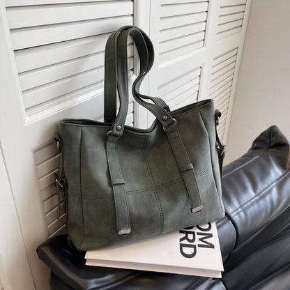 Women's Casual Velvet Large Capacity Tote Bag Everyday Travel - LAKD London