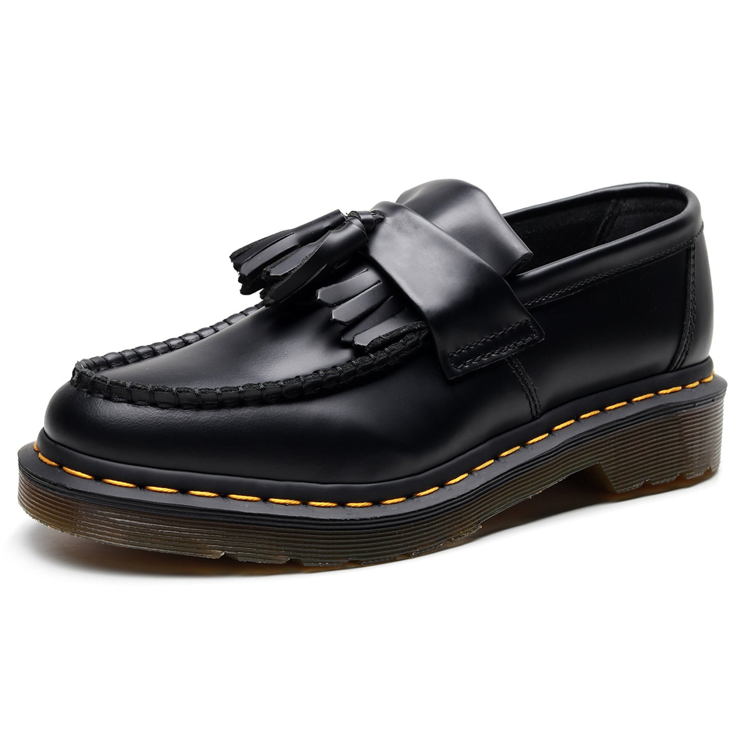 Men's Premium Cowhide Plus Size Leather Tassel British Loafers - LAKD London