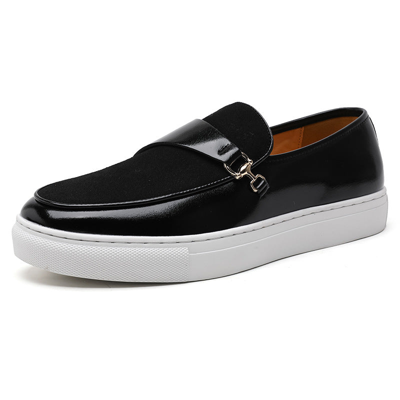 Men's Business Slip-on Casual Leather Shoes Smart Office Wear - LAKD London