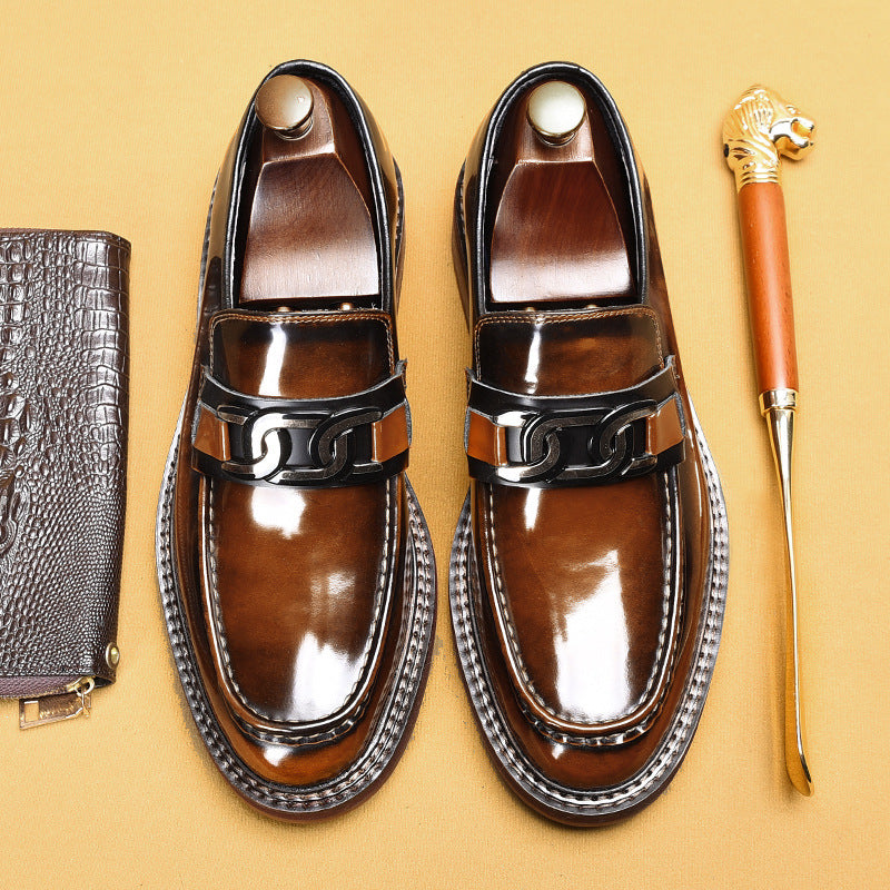 Men's Business Casual Horsebit Buckle Loafers British Style - LAKD London