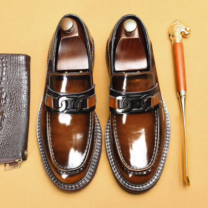 Men's Business Casual Horsebit Buckle Loafers British Style - LAKD London