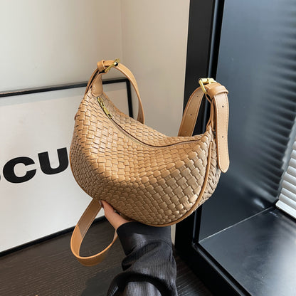 Women's Dumpling Style Casual Crossbody Shoulder Bag Soft - LAKD London