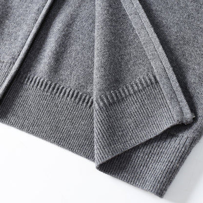 Men's Elegant Casual Knitted Cardigan Vest Warm Loose Fit Style