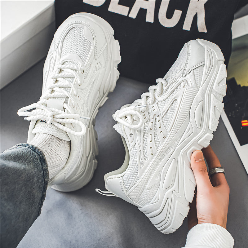 Men's Chunky Platform Sneakers Height Increasing Casual Trainers - LAKD London