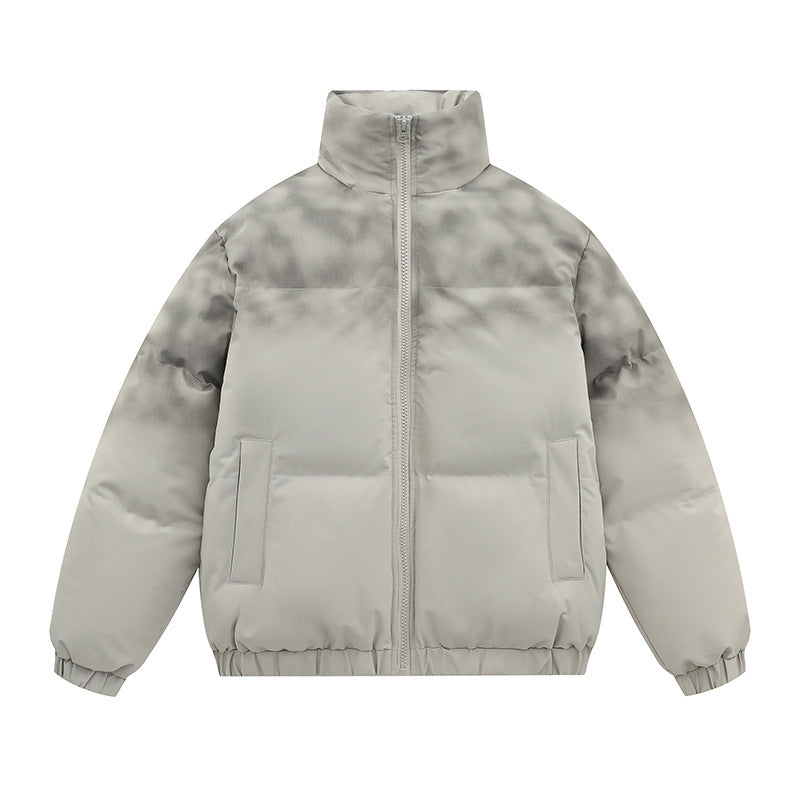 Men's Casual Gradient Thick Puffer Jacket Winter Streetwear - LAKD London