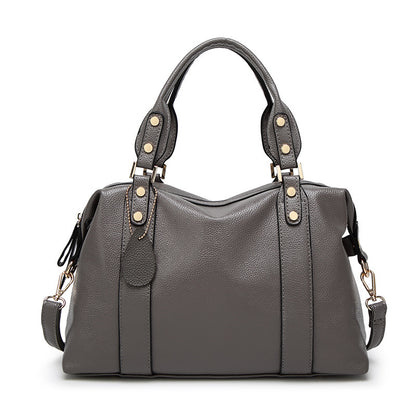 Women's Designer Luxury Shoulder Handbag With Lychee Texture - LAKD London