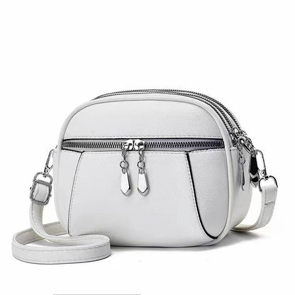 Women's Round Shoulder Multi Pocket Large Capacity Crossbody Bag - LAKD London