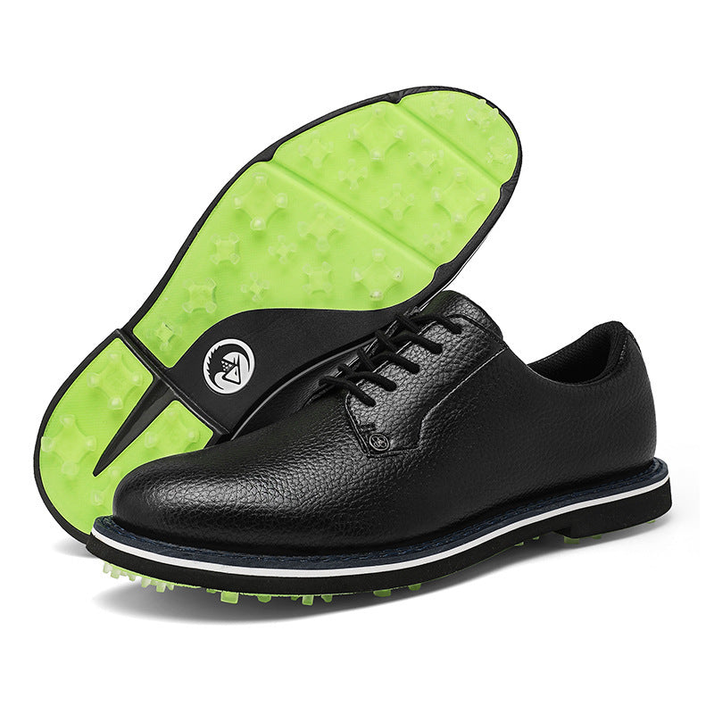Men's Premium Quality Plus Size Leather Golf Training Sneakers - LAKD London