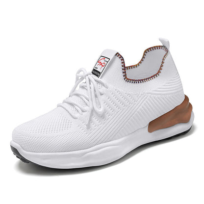 Women's Breathable Mesh Lace Up Casual Running Shoes