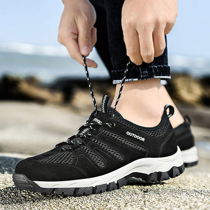 Men's Lightweight Breathable Suede Trainers Casual Gym Running Shoes Everyday