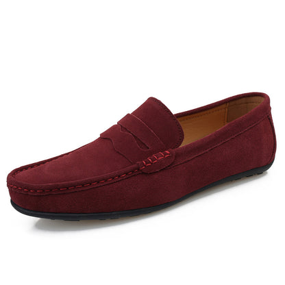 Men’s Suede Leather Loafers for Casual Everyday Comfort