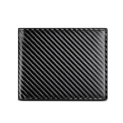 Men's Three-fold Carbon Fiber Wallet by Lakd London - LAKD London